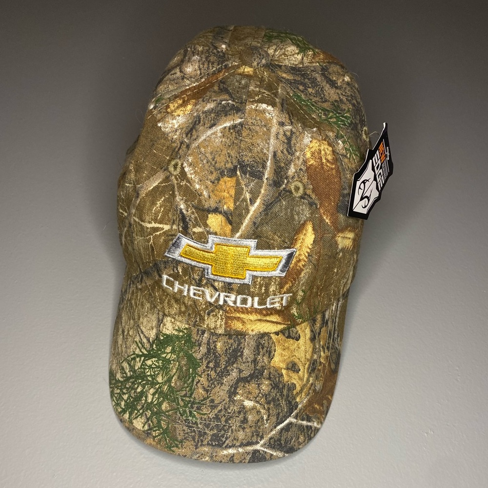 Camo Port Authority Chevy Hat- New with Tags